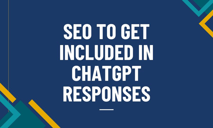 Best SEO strategies to get included in ChatGPT results